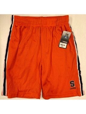 New Syracuse University Lacrosse Shorts Boys Large 16-18 Colosseum Orangemen Lax